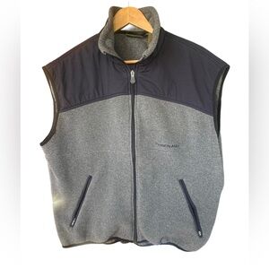 Timberland Men's Two-Tone Gray and Navy Vest